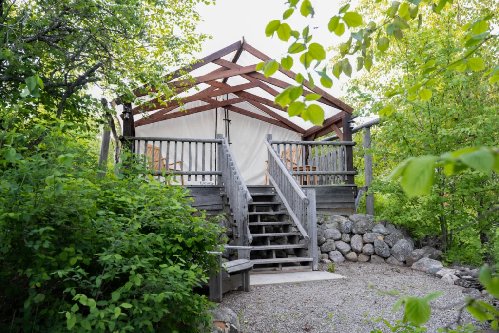 Glamping Tents at Bull Hill Guest Ranch